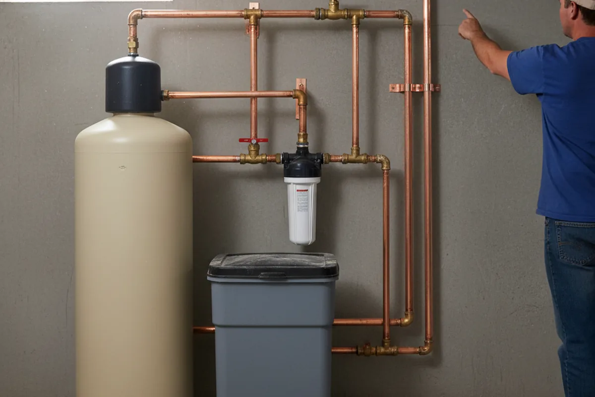 Whole-house water treatment system installed in Round Mountain